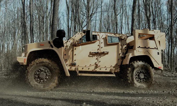 Prototipo A2 del Vehículo Táctico Ligero Conjunto (JLTV) de AM General