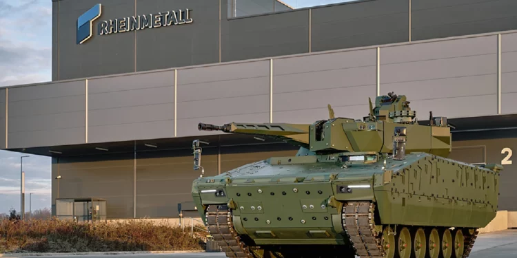 Rheinmetall construye el primer vehículo de combate Lynx KF41