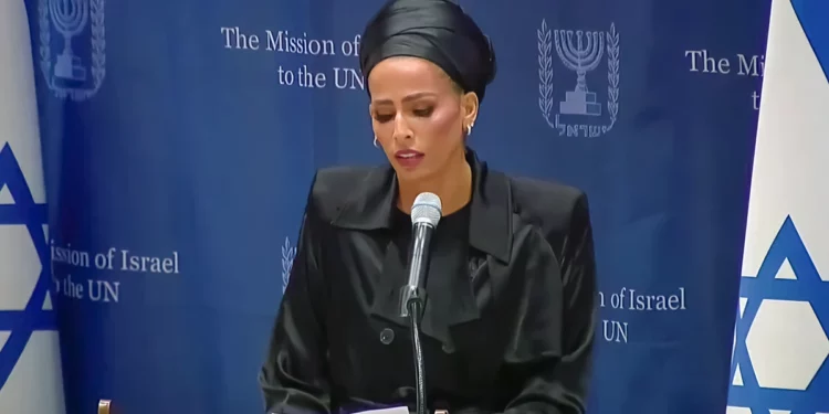 Ex Miss Mundo israelí en la ONU: El silencio es despreciable
