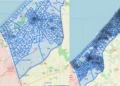 Las FDI elaboran mapa para guiar a civiles a zonas seguras