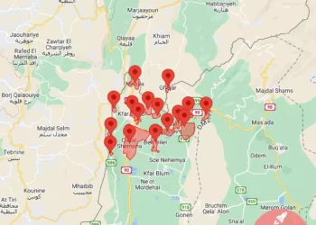 Se dispararon misiles desde el Líbano hacia Israel