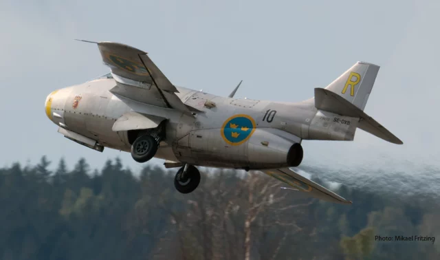 Saab 29 Tunnan: El portentoso “barril volador”