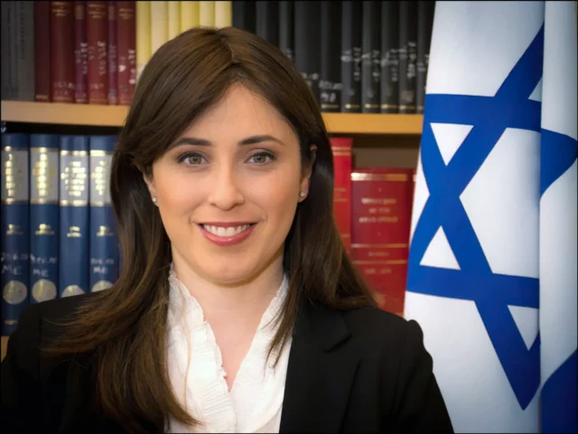 Enviada israelí: “Absolutamente ninguna” posibilidad de un Estado palestino
