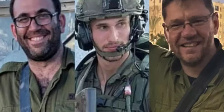 Las FDI anuncian la muerte de tres soldados en Gaza