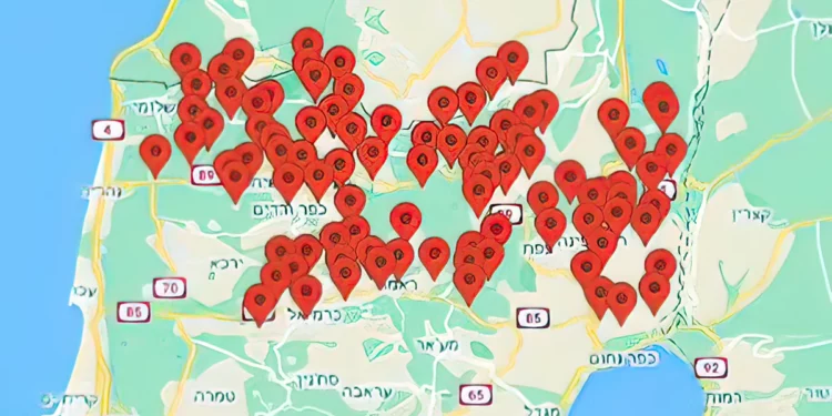 Alertas de cohetes e infiltración de drones en el norte de Israel