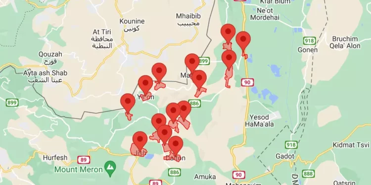 Suenan alertas de infiltración de drones en el norte de Israel
