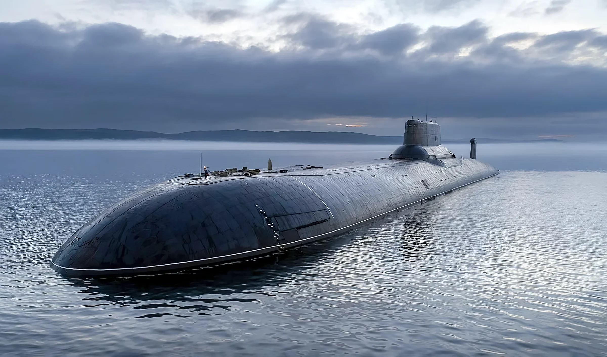 Clase Typhoon: Rusia construyó el mayor submarino de la historia