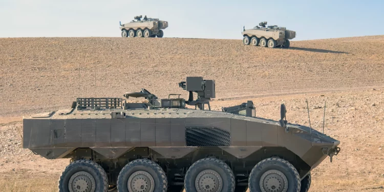 IMCO suministrará sistemas eléctricos para blindados de combate Eitan 8×8 de Israel