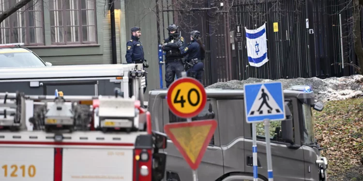 Objeto sospechoso cerca de embajada de Israel en Suecia