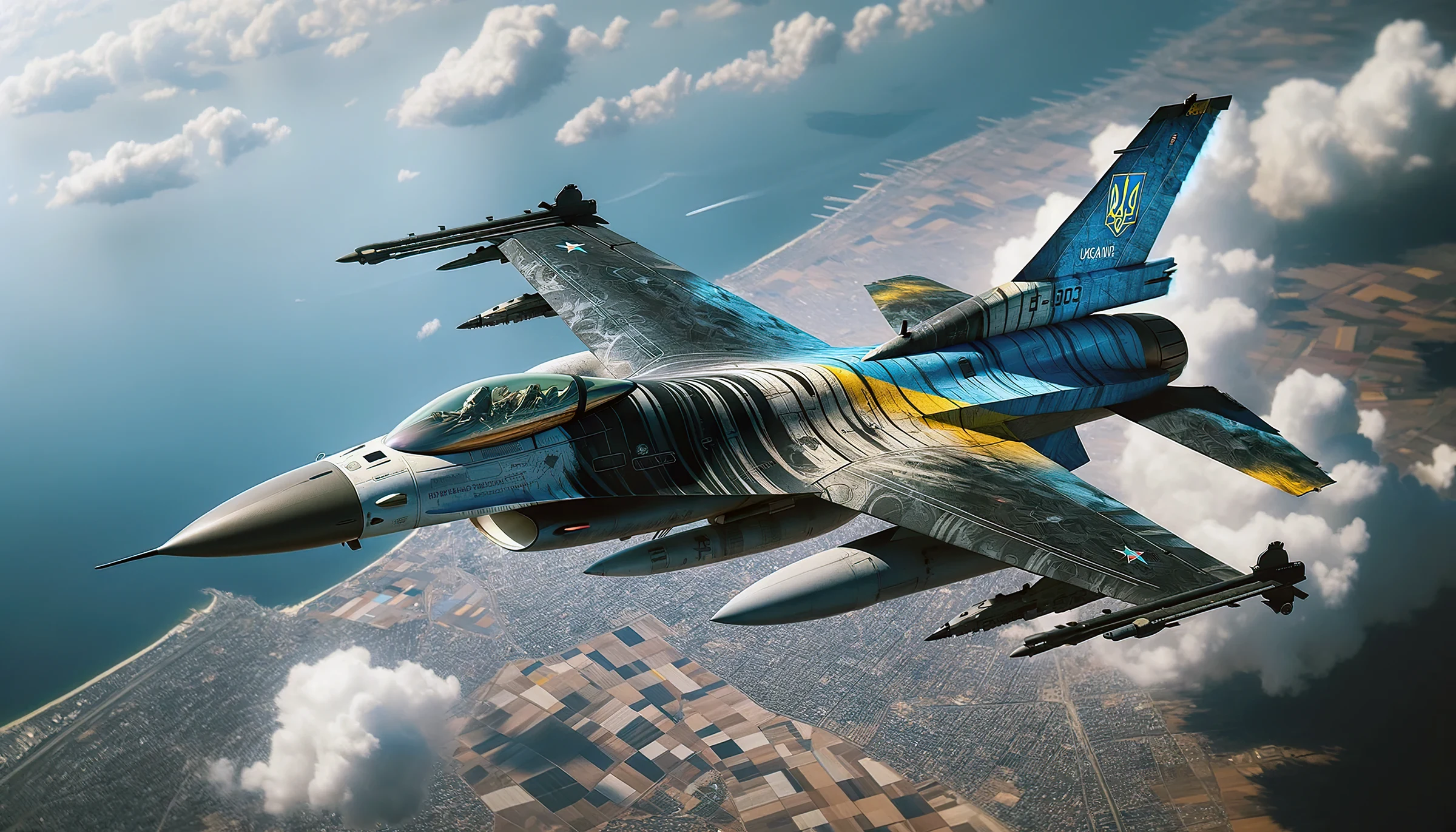Rusia teme que los cazas F-16 entren en servicio en Ucrania