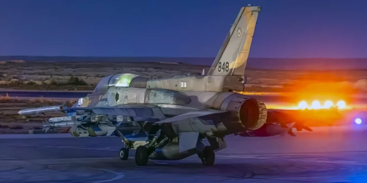Israel colocó cuatro GBU-31 JDAM bajo las alas de sus F-16