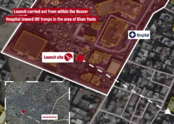Hamás lanzó cohete contra tropas desde un hospital de Jan Yunis