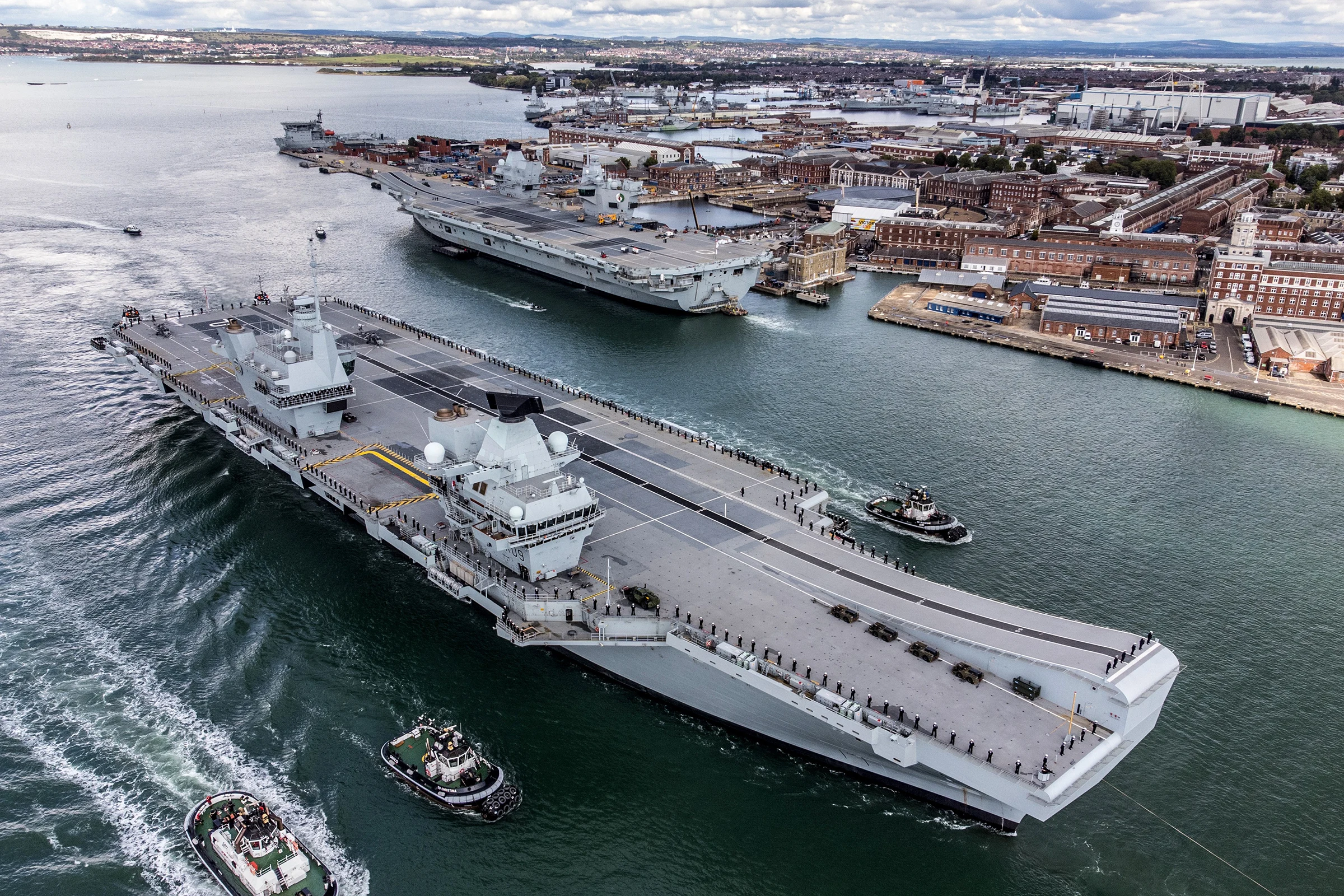 HMS Prince of Wales: El poderoso portaaviones de la Royal Navy vuelve a estar en servicio