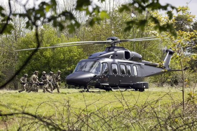 Macedonia del Norte refuerza su aviación con helicópteros Leonardo