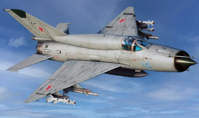 El MiG-21 iguala al F-16 de EE. UU. en complejidad de aviónica