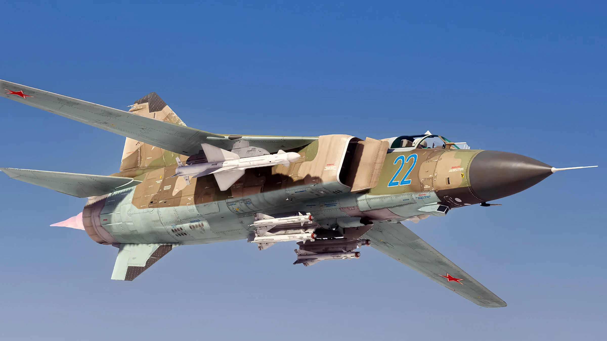 El declive del MiG-23: Un caza con historia controvertida