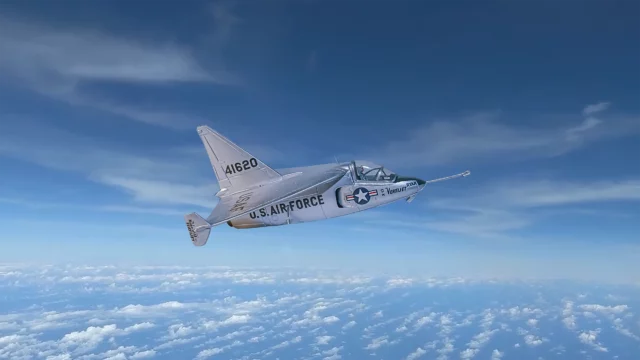 El X-13 demostró que un jet podía despegar en vertical