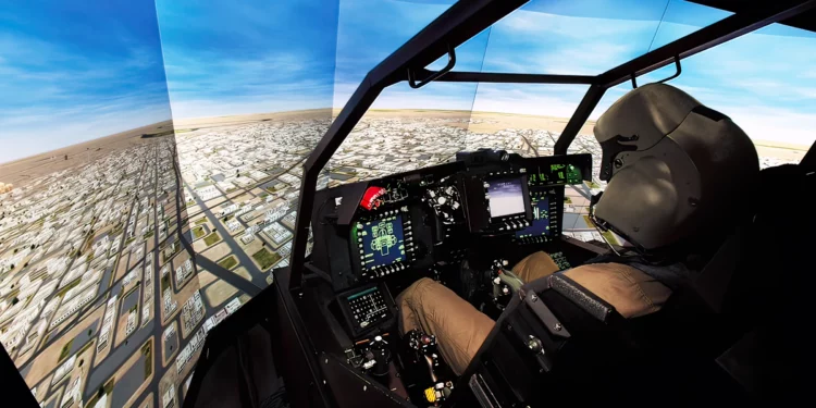 Inauguran simulador Apache Echo en la Fuerza Aérea Holandesa