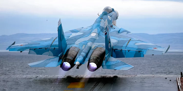 Su-33 en el Admiral Kuznetsov: La peor combinación de Rusia