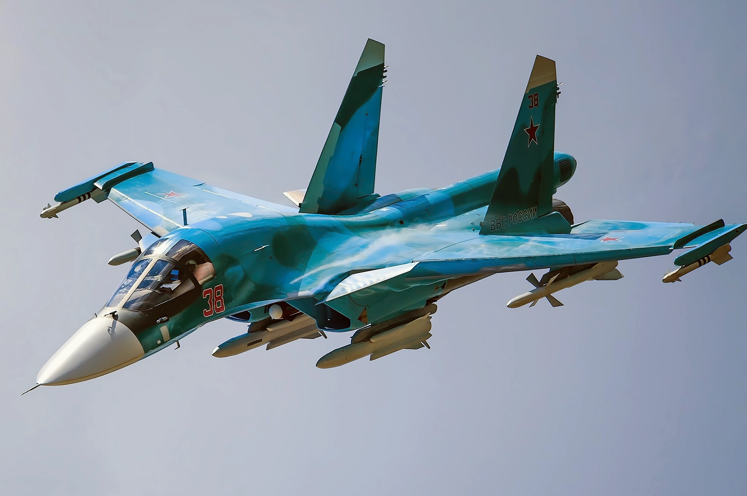 Sukhoi Su-34 Fullback: El punto débil de la flota aérea rusa