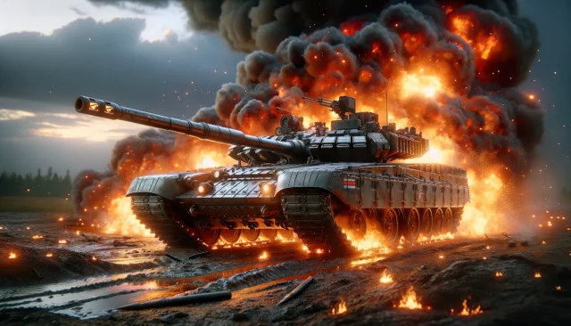 Tanques de Rusia caen decapitados por misiles Javelin de Ucrania