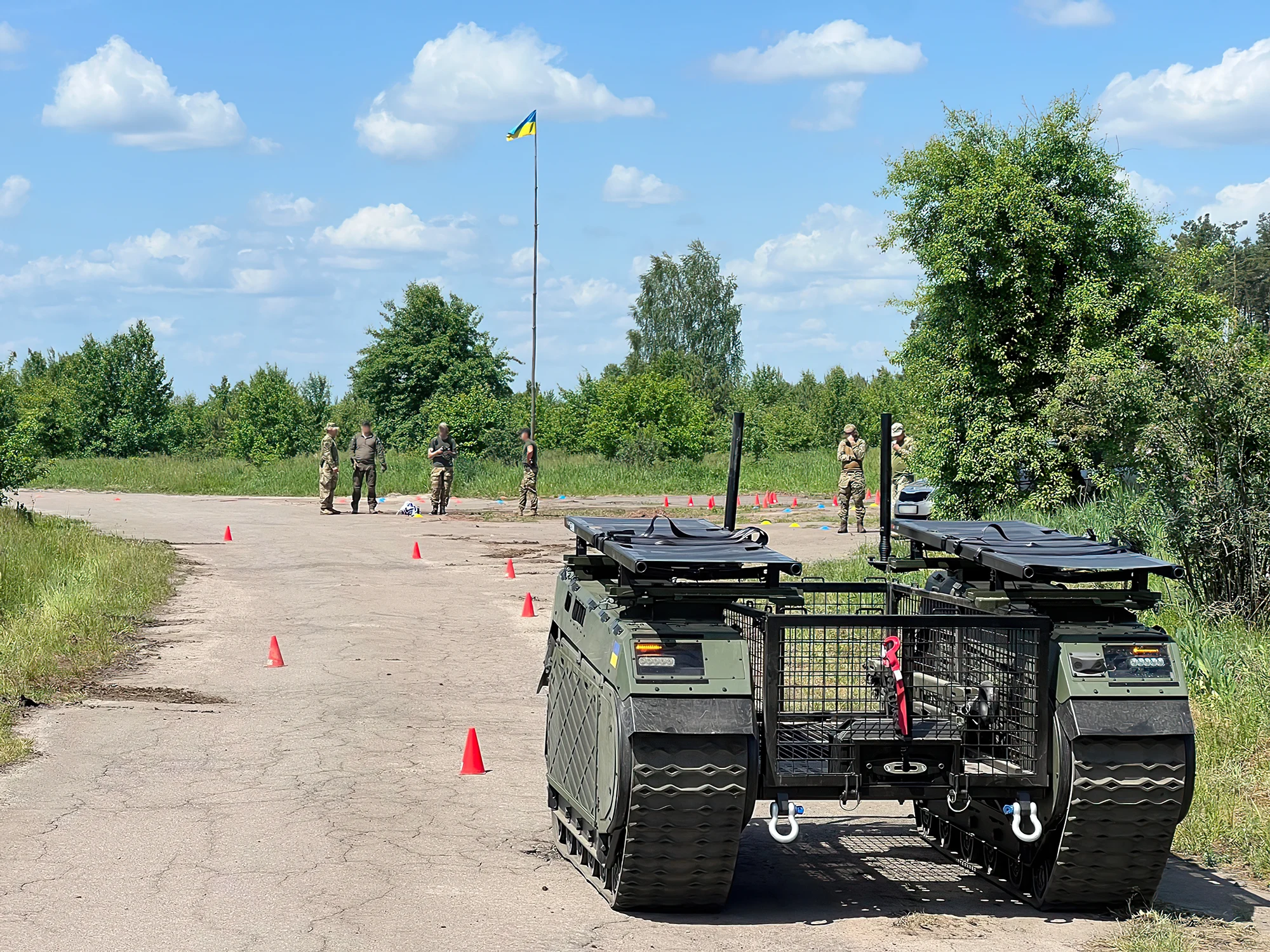 Los THeMIS de Milrem Robotics fortalecen operaciones militares de Ucrania