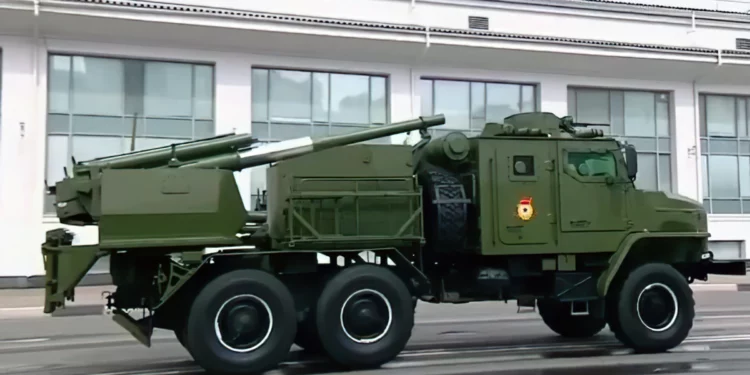 Rusia muestra innovador mortero 2S40 Phlox: 10 minas por minuto