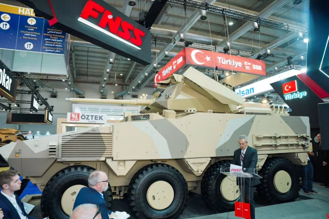 FNSS presenta el PARS ALPHA 8×8 en el Salón Mundial de Defensa 2024