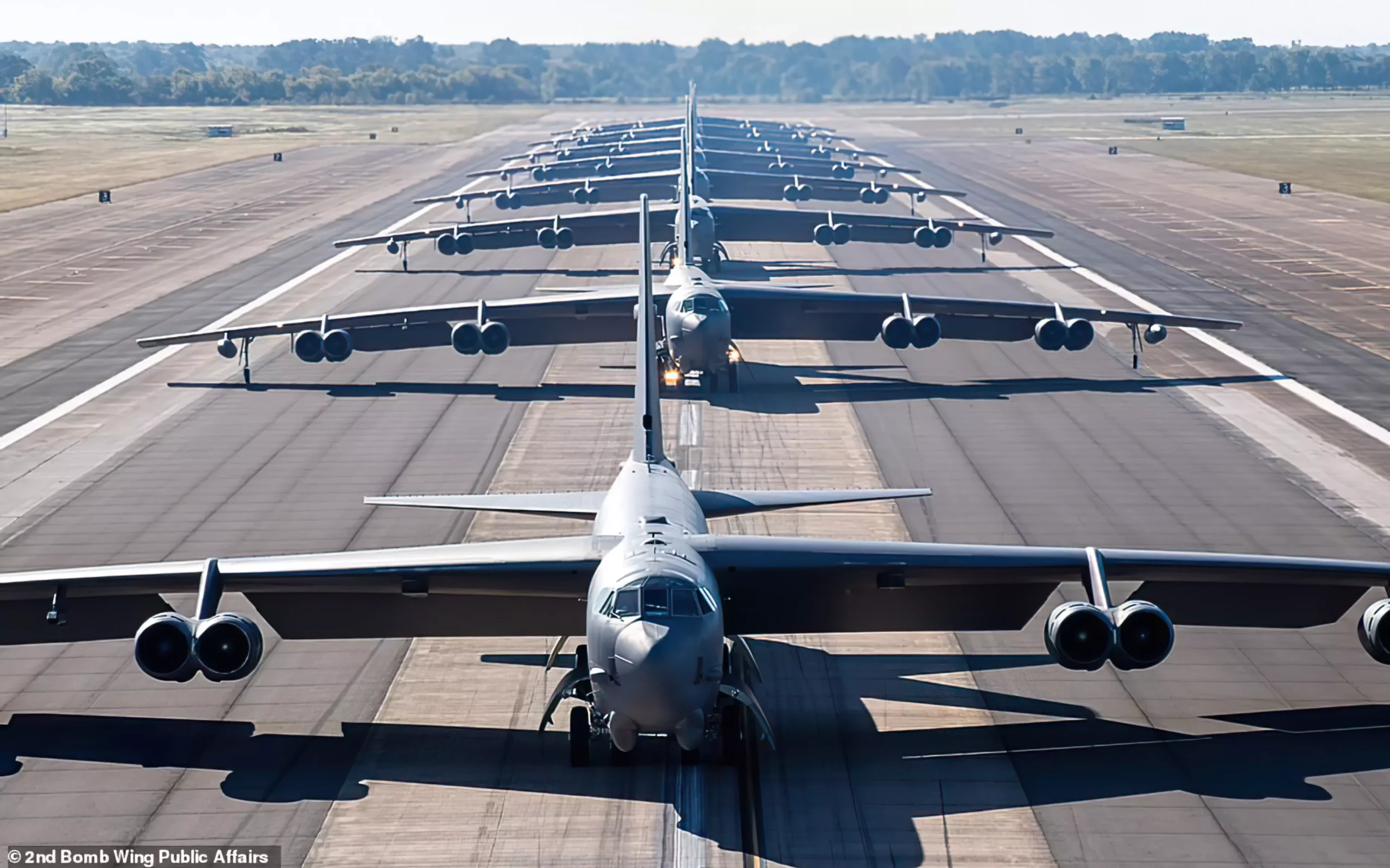 Bombarderos B-52 Stratofortress de EE. UU. desplegados cerca de China