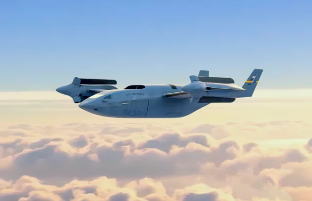 SPRINT: Nueva aeronave VTOL de DARPA con rotores plegables