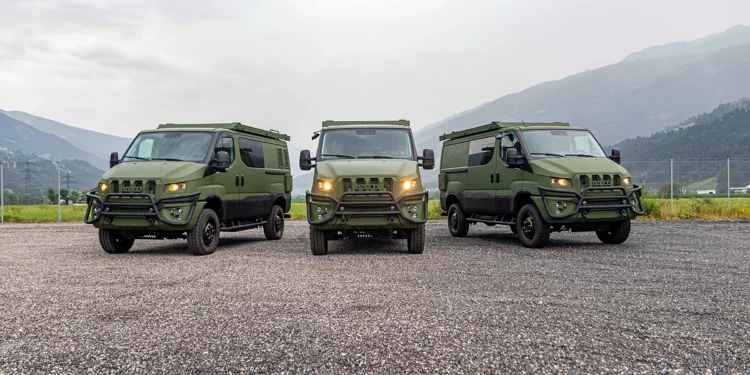 Austria moderniza su flota militar con vehículos Iveco