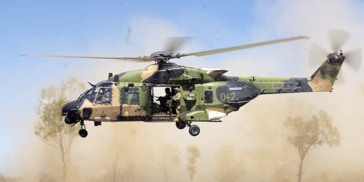 El ejército australiano impide el envío de helicópteros MRH90 a Ucrania