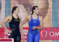 nadadora israelí abucheada en Qatar