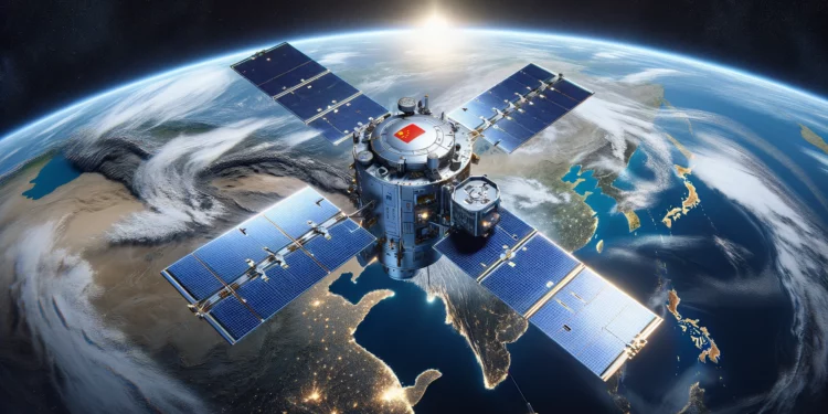 El nuevo satélite chino vigila a las fuerzas estadounidenses en el Pacífico