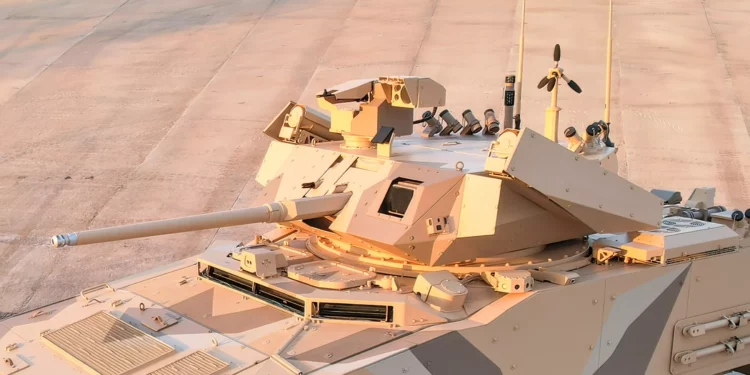 FNSS presenta la nueva torreta teledirigida TEBER-II 30/40 en el Salón Mundial de la Defensa