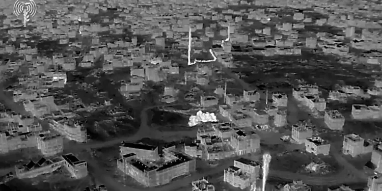 Las FDI destruyen el eje estratégico subterráneo de Hamás