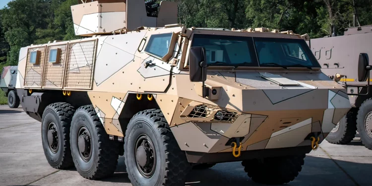 Arquus presenta el vehículo blindado de transporte de tropas VAB MK3