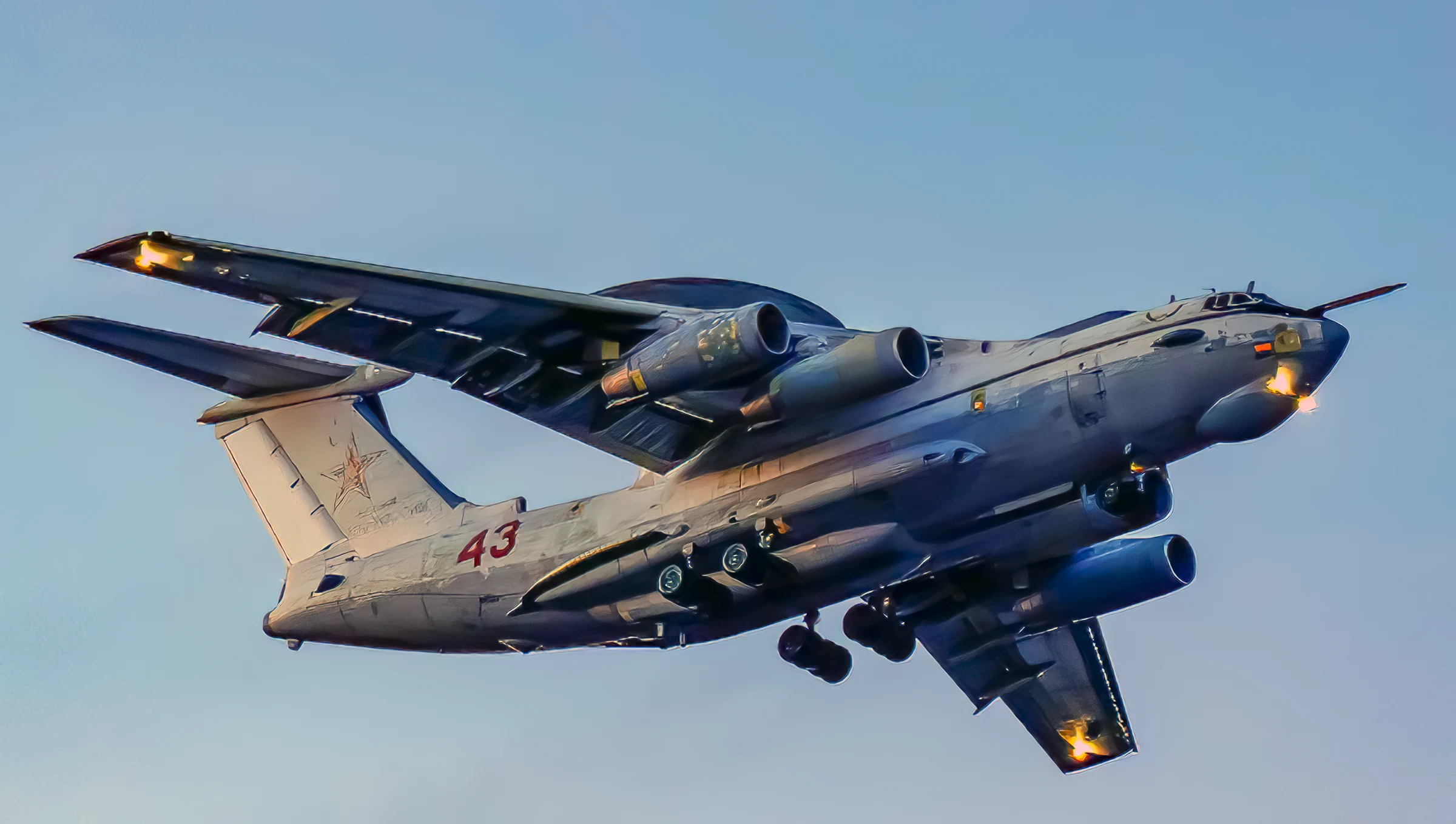 Rusia consiguió un A-50U restaurado
