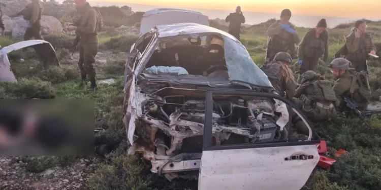Accidente de tráfico en Judea y Samaria con tres muertos y tres heridos