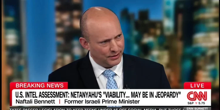 Ex primer ministro Bennett defiende la operación en Rafah en CNN