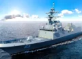 La nueva fragata Constellation de la Marina estadounidense
