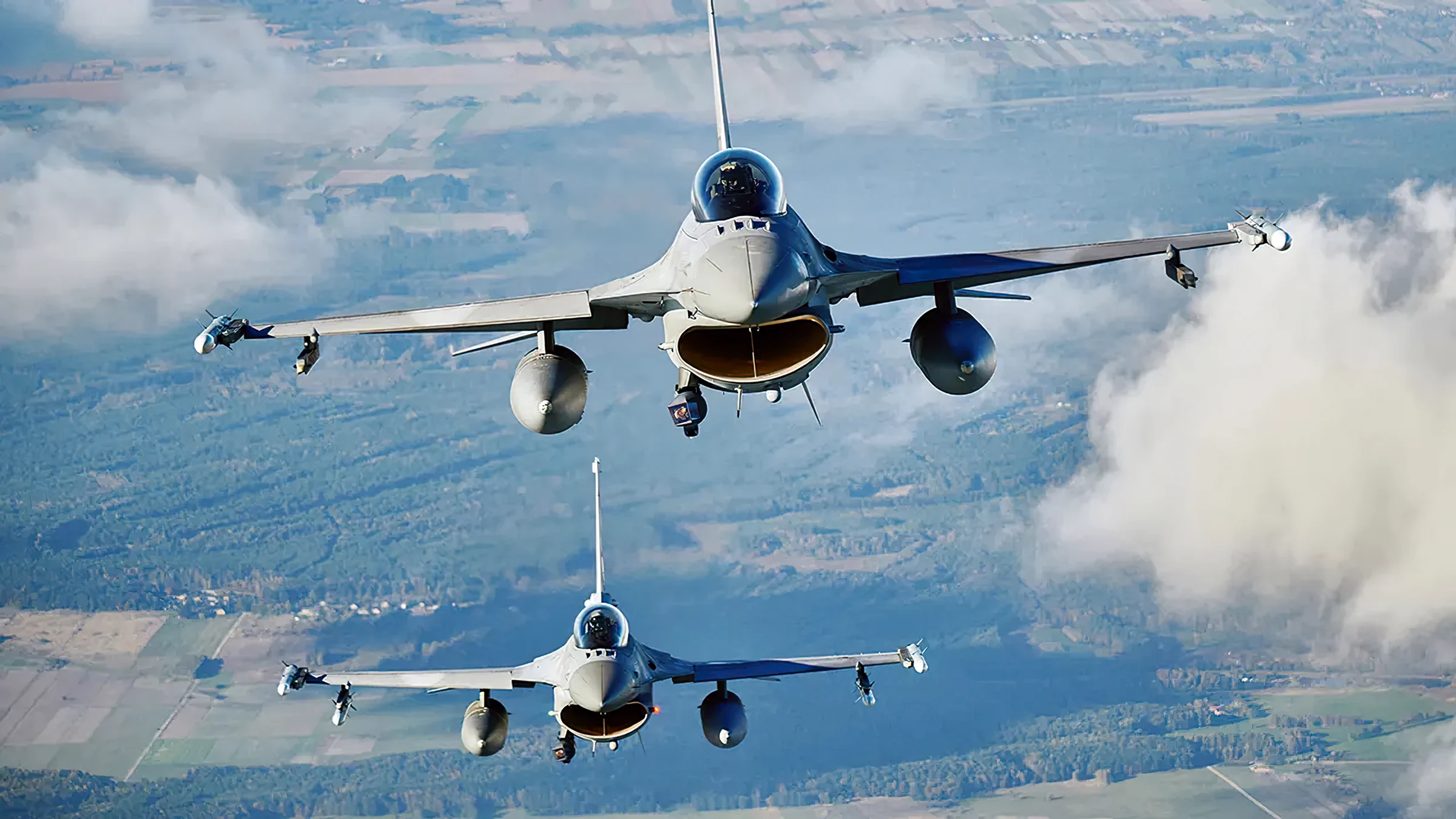 Vladimir Putin promete dar caza al halcón de combate F-16