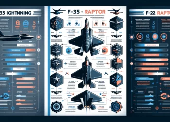 F-35 vs. F-22: Comparación de los cazas de Lockheed Martin