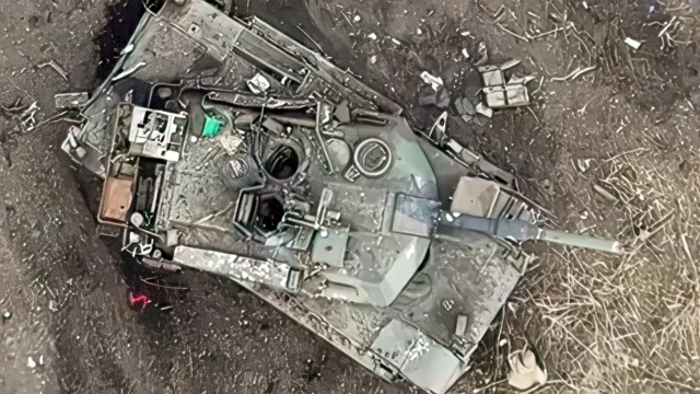 Así eliminan las tropas rusas los tanques M-1 Abrams ucranianos