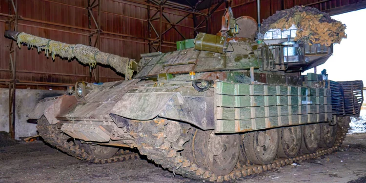 La 5ª Brigada de tanques de Ucrania: Híbridos con cañón británico
