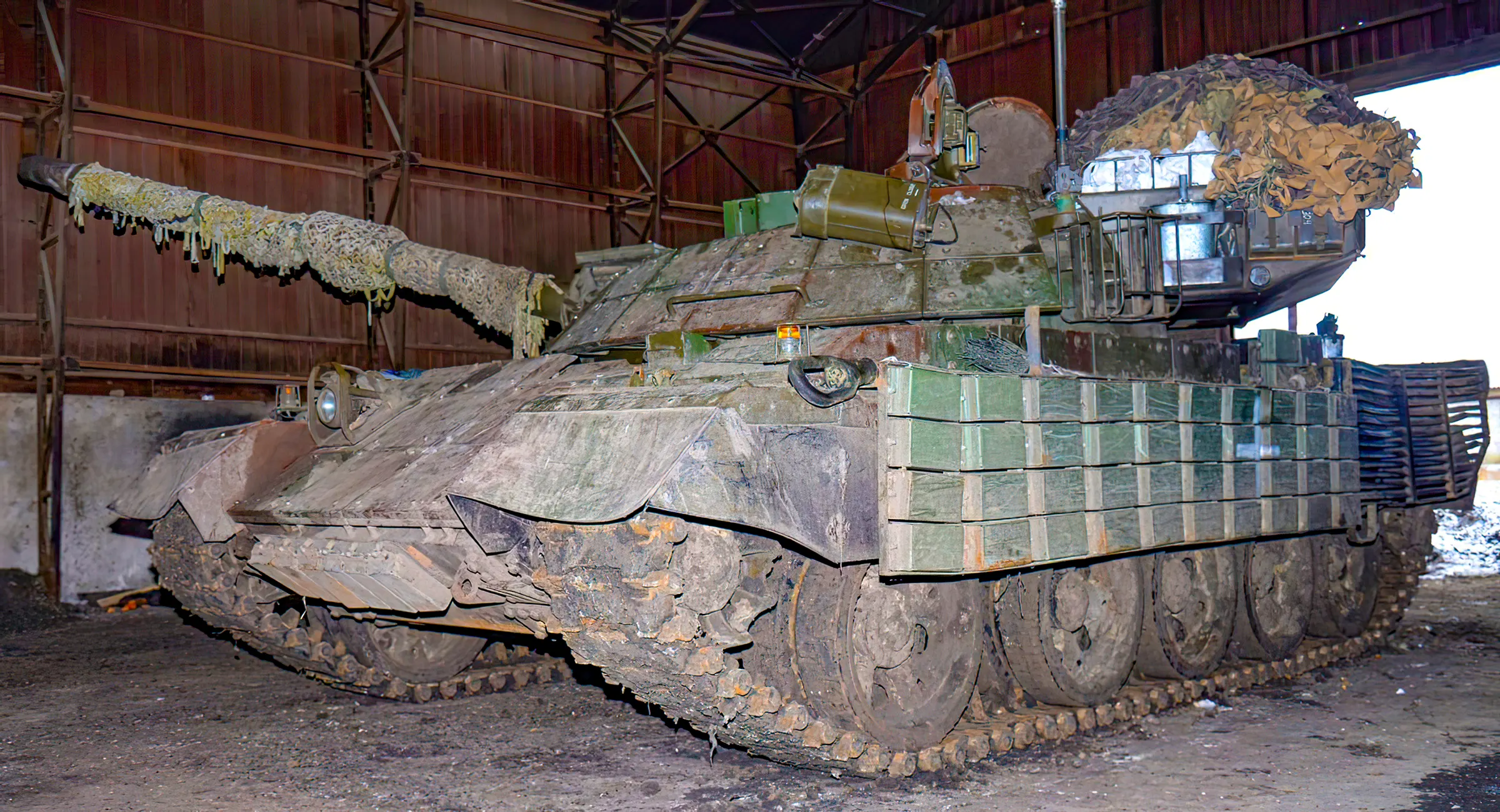 La 5ª Brigada de tanques de Ucrania: Híbridos con cañón británico