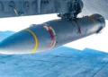 Ojiva viva con “anillos amarillos” avistada en un misil EE. UU.