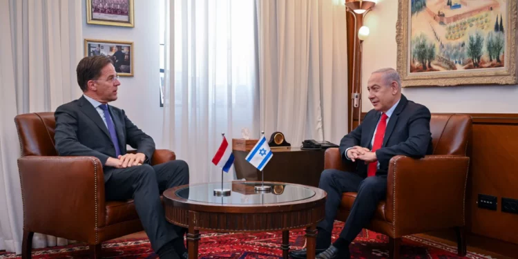 Netanyahu al primer ministro holandés: La operación en Rafah es clave para la victoria