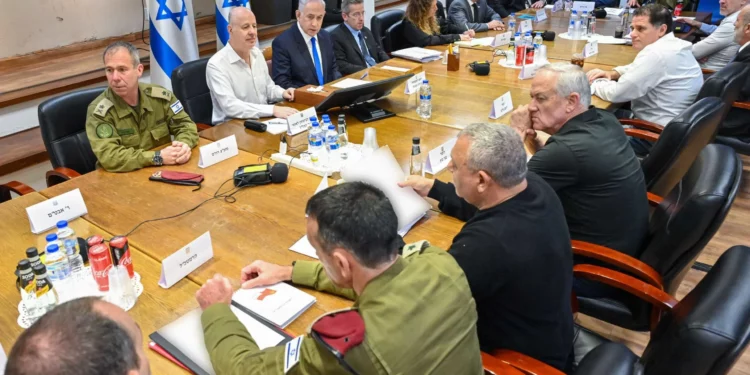 Netanyahu convoca a gabinete de guerra