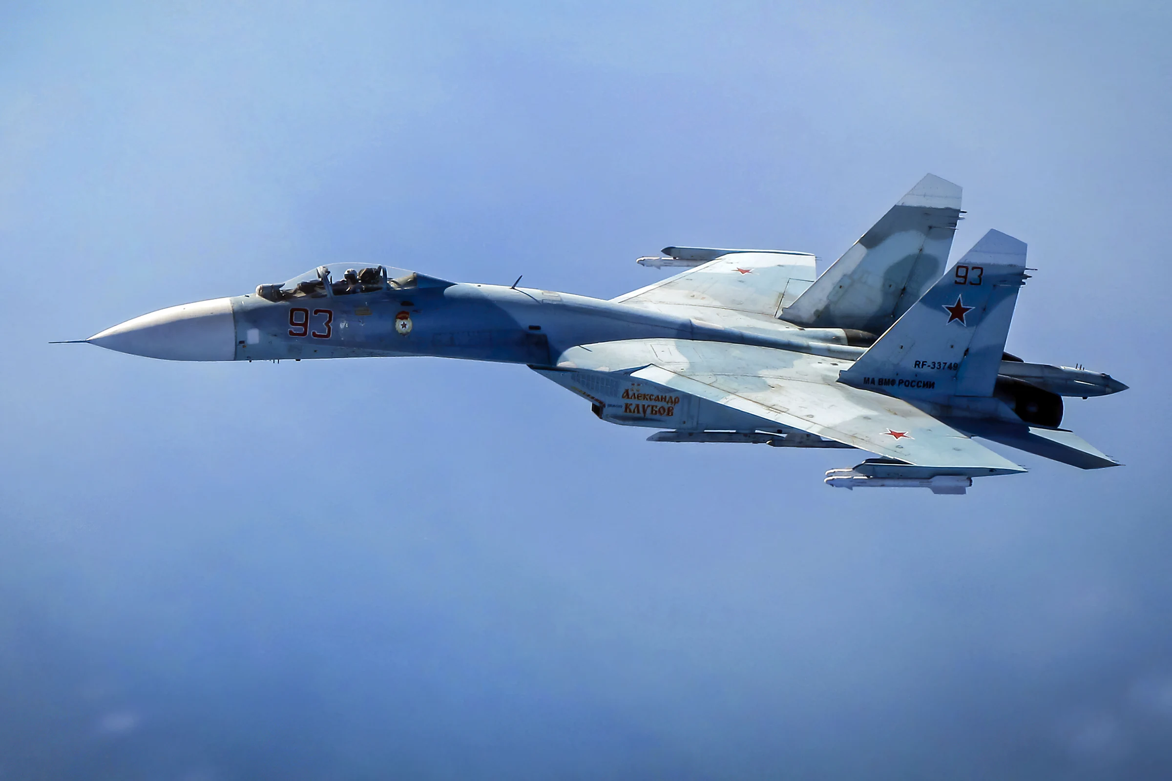 Los Su-27 rusos tuvieron suerte en la guerra: Hasta esta semana